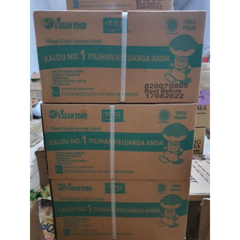 

400g Totole Kaldu Rasa Jamur Mokoceng Vegan Food 1dus 1karton 20bks
