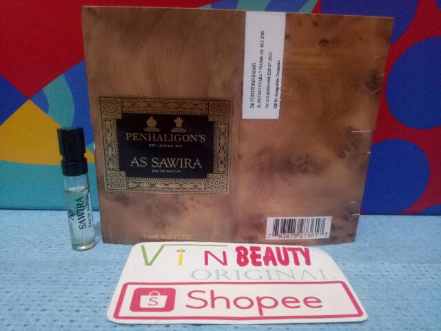 Vial Parfum OriginaL Penhaligon's As Sawira EDP For Women Murah