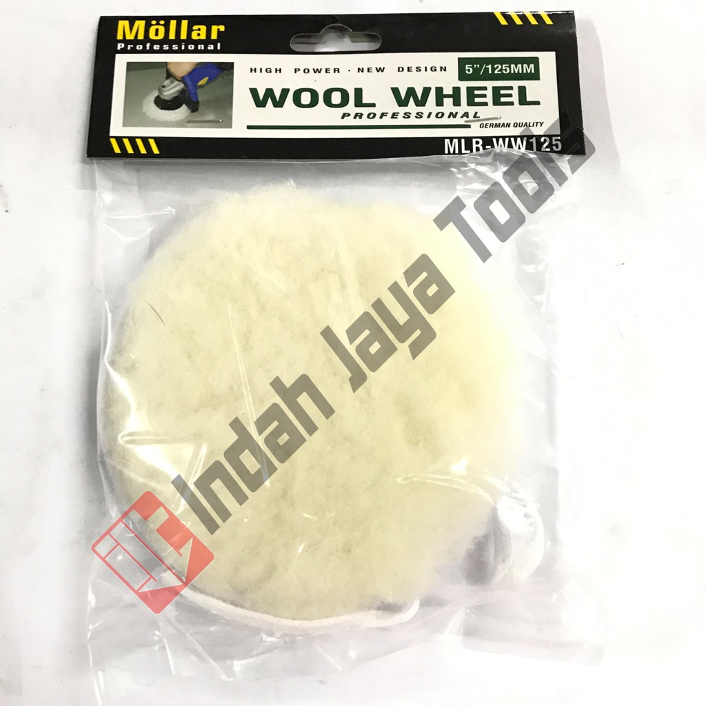 Wol Poles 5 inch Mollar - Wool Polish Bulu