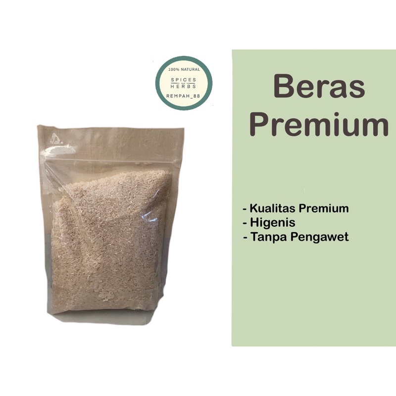 

Beras Premium 1 kg repack / beras bintang jaya premium (Pulen dan enak)