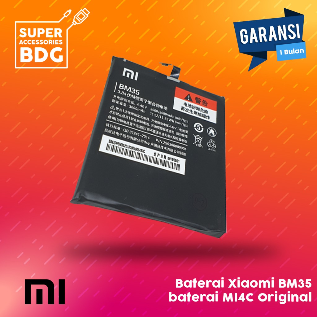 Batre Baterai Xiaomi Redmi Note 2 Redmi 2 4 4x 4a 5a Mi4i Mi A1 Redmi 3 Note 3 3s Note 5a Original-6