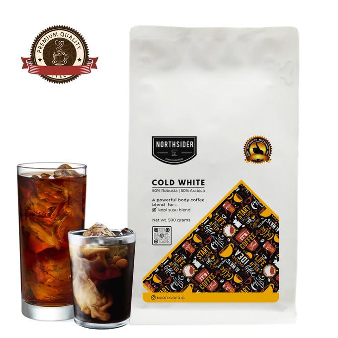 

Apoj89Otq Biji Kopi Susu Cold White Blend - 500Gr Northsider Coffee - Giling Halus