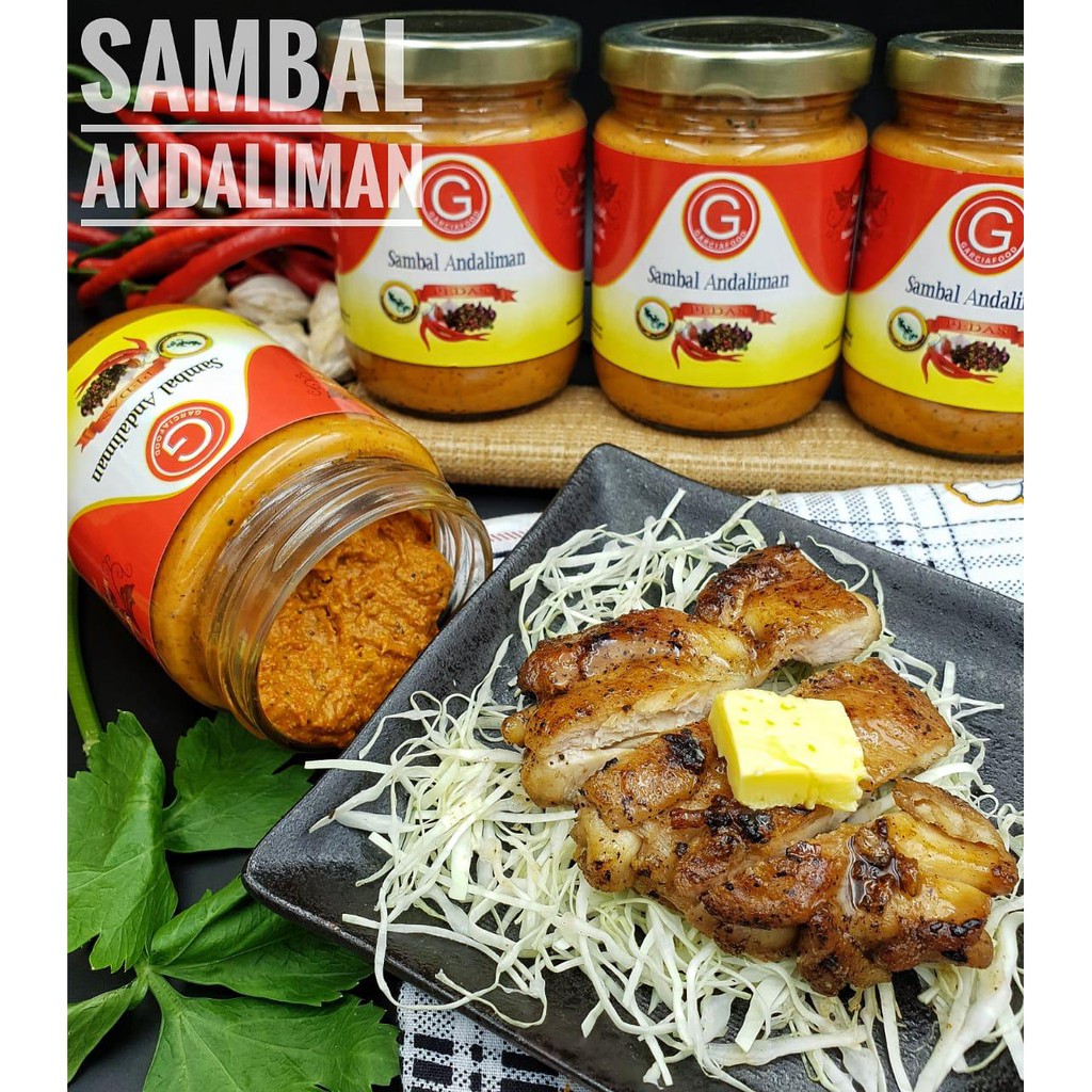 Sambal Andaliman Original Garciafood 220gr (RASA ORI &amp; EXTR ANDALIMAN)