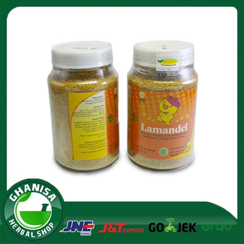 

LAMANDEL RAMUAN HERBAL UNTUK MENGATASI RADANG TENGGOROKAN KERING ORIGINAL BPOM