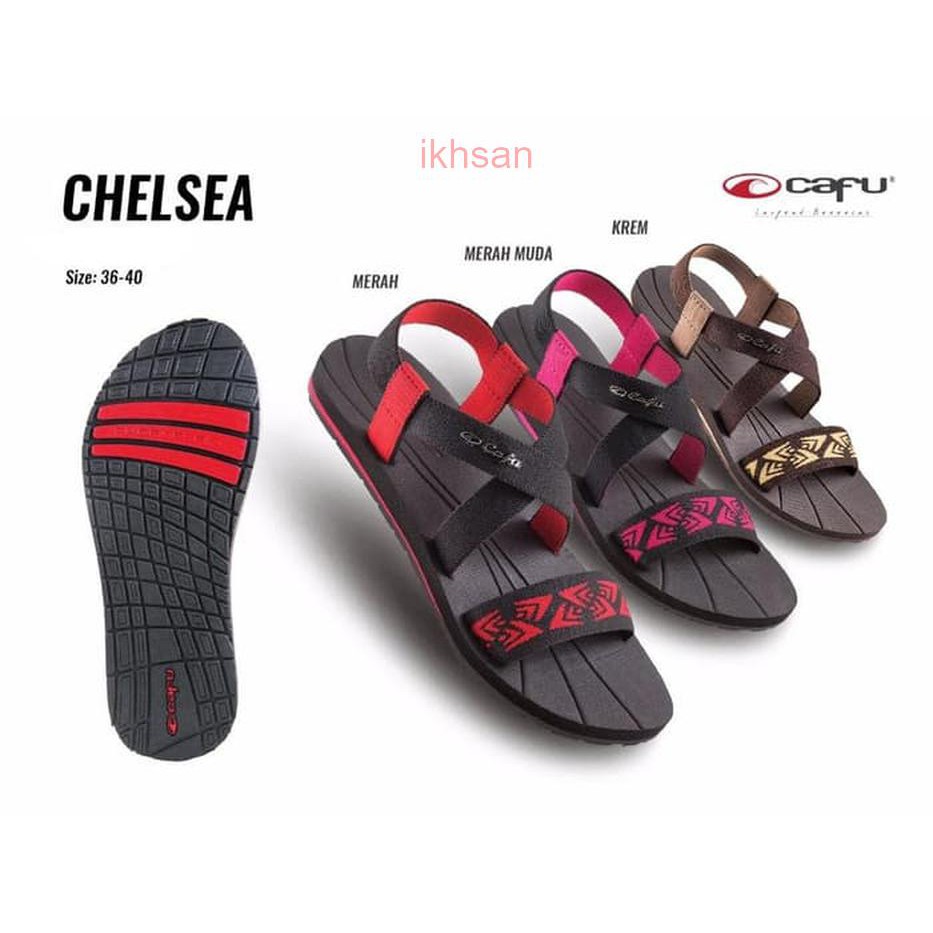 CAFU CHELSEA Sepatu Sendal Sandal Casual Wanita Women Original -