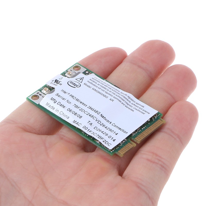 Cre Wm3945Abg Mini Pci-E Wireless Wifi Card 54m 802.11a / B / G Untuk Laptop Dell Asus