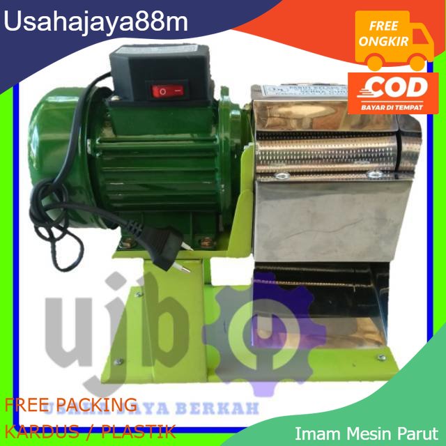 Mesin Parut Kelapa Listrik Corong Keluaran didepan Lebih Mudah dan Terkontrol Kualitas Terbaik