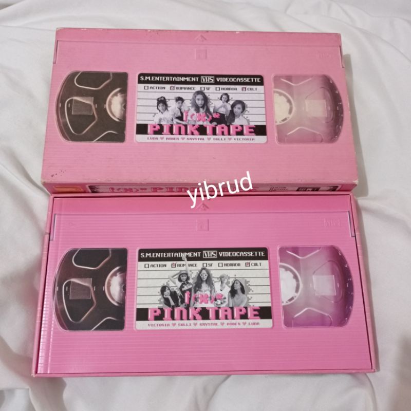 booked album lagend fx f(x) pink tape pinktape gaib