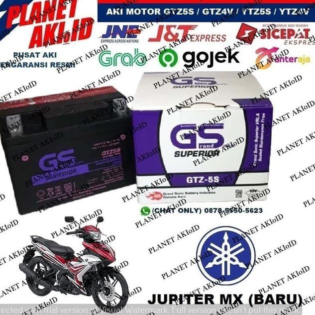 Terbaik Aki Motor Yamaha New Jupiter Mx 135 Gtz5s Gs Y Accu Kering Mf Shopee Indonesia