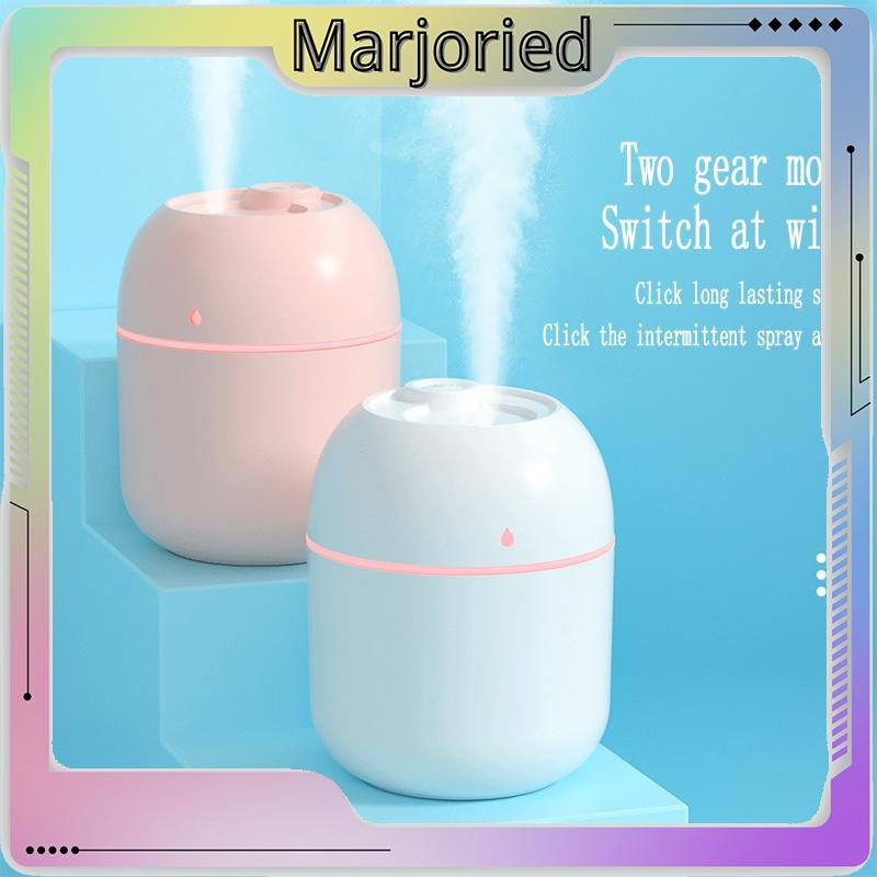 Ultrasonic Air Humidifier 7C Lampu Led Meja Meja Mini Portabel USB Alat Penyemprot Minyak Esensial Aroma Diffuser-MJD