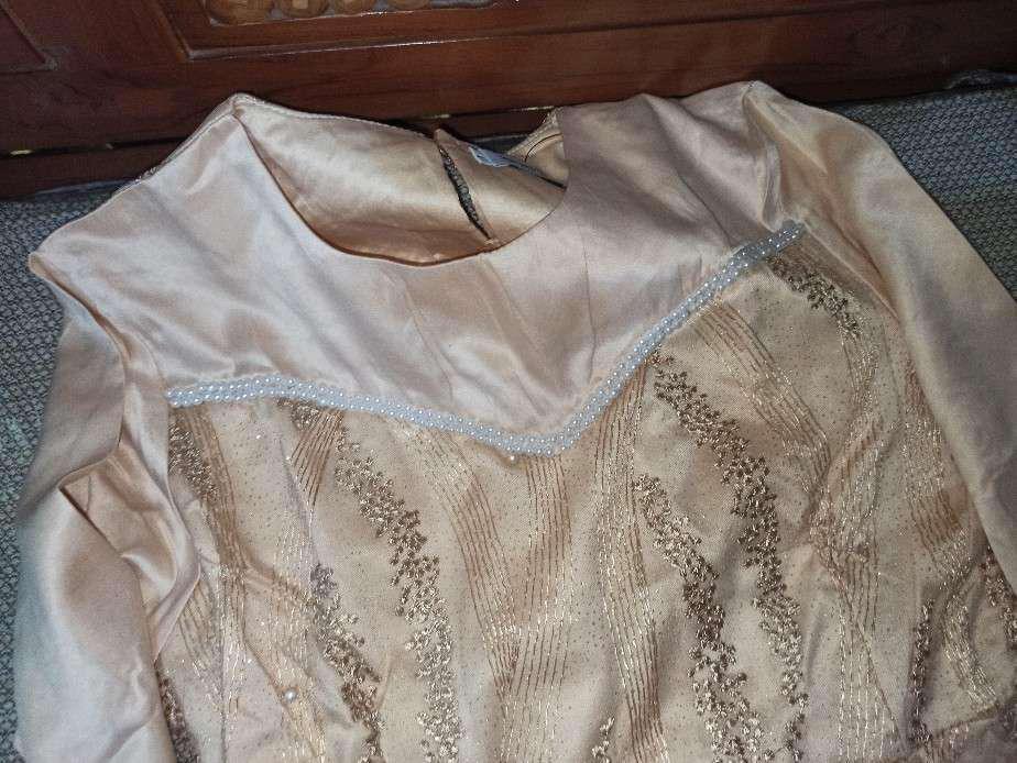 Maura Couple - Sania Ruffle Batik Couple Ori Ndoro Jowi Dnt Garansi Termurah (190) | Lumbung Batik