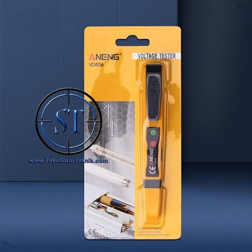 Tester Pen Tespen Non Contact AC VD806 1000V Electric Tes Pena Voltage Detector Listrik Sirkuit Induksi Tester LED Pensil Pencil