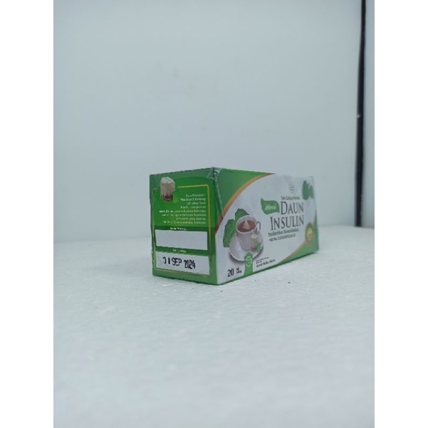 teh celup insulin Hikmah diabetes 100% Alami  Isi 20 pcs