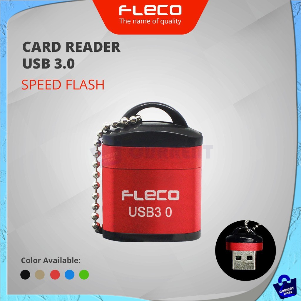 Card Reader METALIC FLECO Micro SD USB 3.0