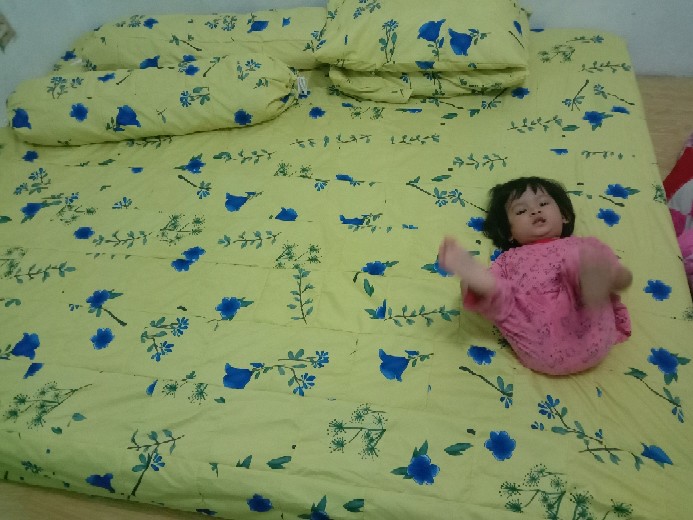 (motif Random) Sprei Perca California Mix 160 X 200