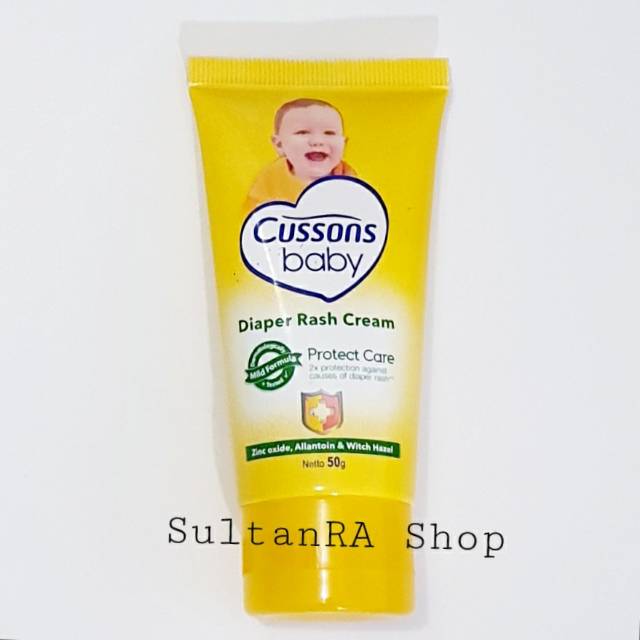 Cussons Baby Cream Protect Care 50g DIAPER RASH CREAM CUSSONS CREAM BAYI 50G (CREAM PROTECTCARE 50g)