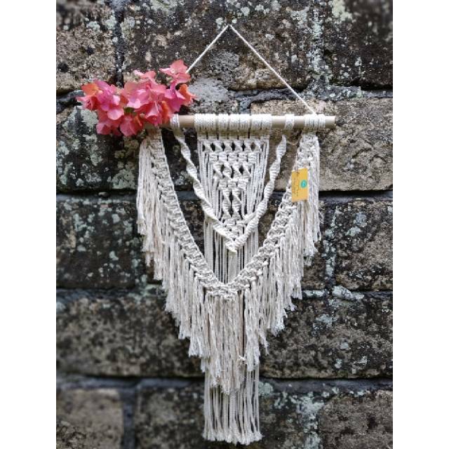 Macrame/ Wall hanging macrame/ hiasan dinding macrame/ pajangan dinding macrame/ Macrame