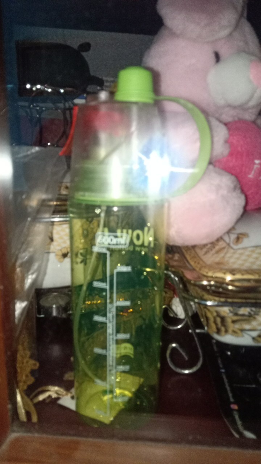 Botol Minum Spray - Bottle Water Drink Sport Sprayer 2in1 Bisa Semprot Kapasitas 600 Ml