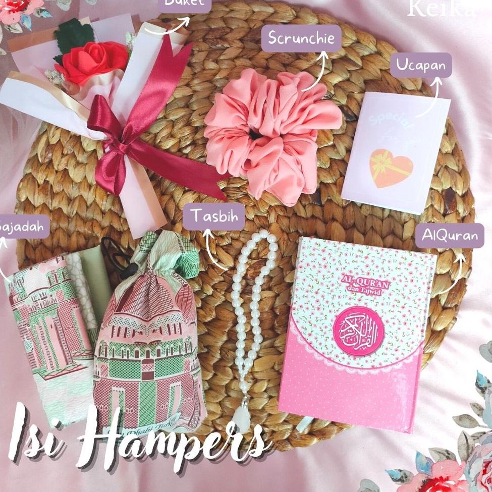 

[PRODUK L7TYS] Hampers Mukenah Al Quran | Kado mukena dewasa hampers alquran islam cewek wanita wedding birthday ultah pacar hampers lebaran idul fitri ied hampers sajadah travel tasbih seserahan seperangkat alat sholat paket mukena kado ibu hampers muken