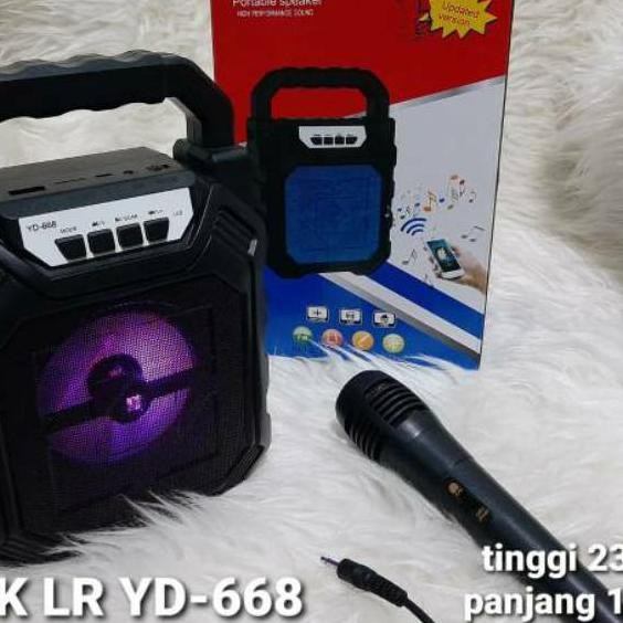 <{SALE}> SPEAKER BLUETOOTH MODEL KOPER  + Free Mic Karaoke - Langsung Order