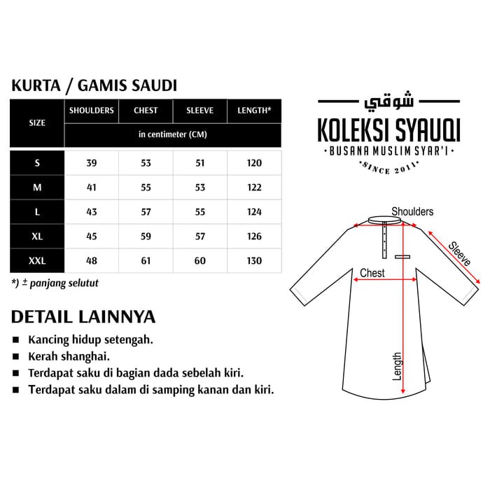 SUPER SALE - KURTA / GAMIS SAUDI / ATASAN PRIA - OPTIMA POLOS PUTIH FASHION MUSLIM