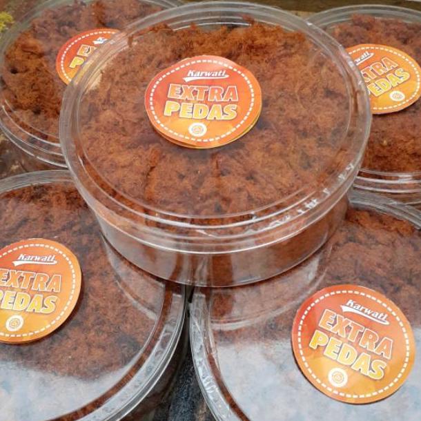 

Spesial 7.7 Abon ayam karwati extra pedas ,,