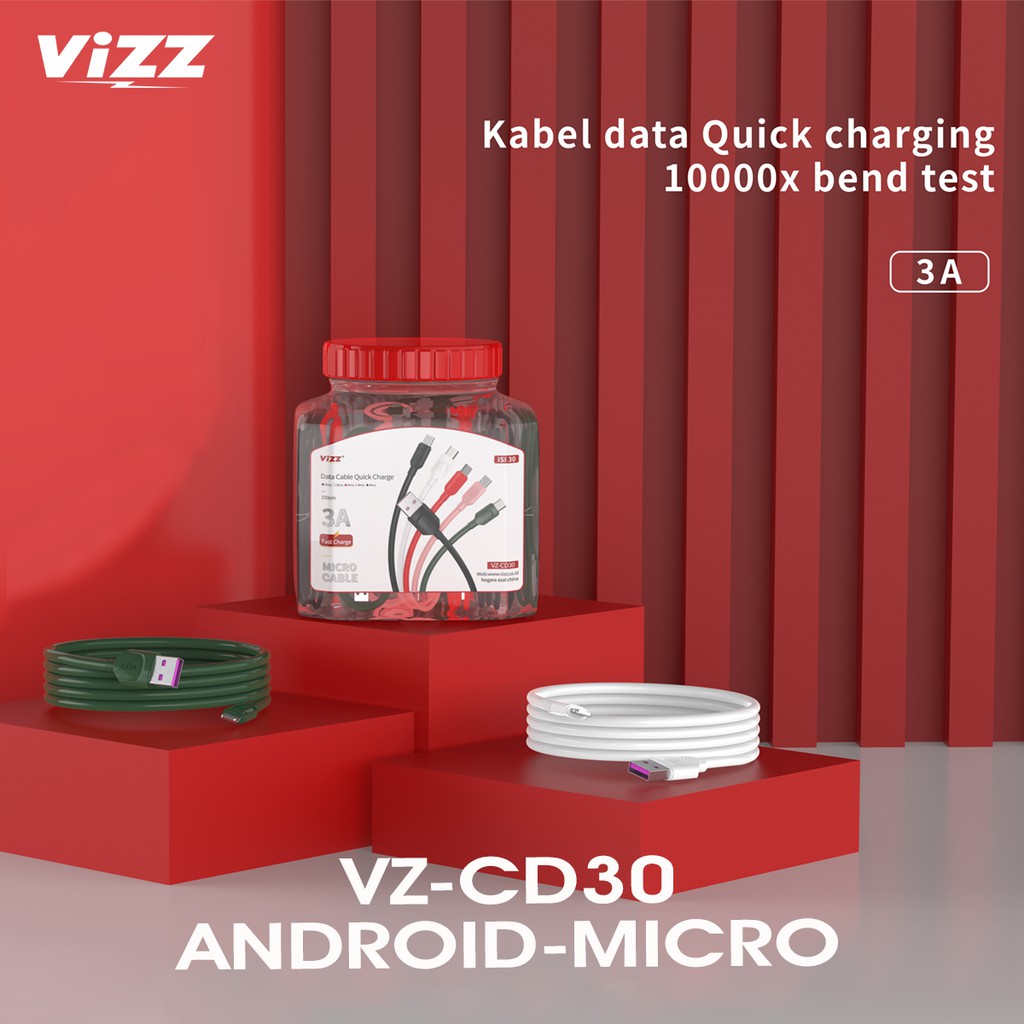 Vizz VZ-CD30 Kabel Data Micro 3A Original