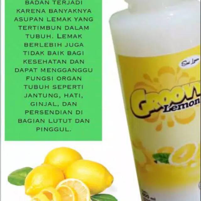 

Groovy lemon 500ml