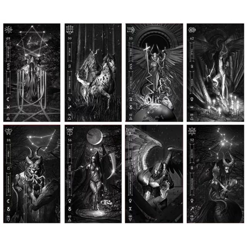 Goetia Tarot in Darkness