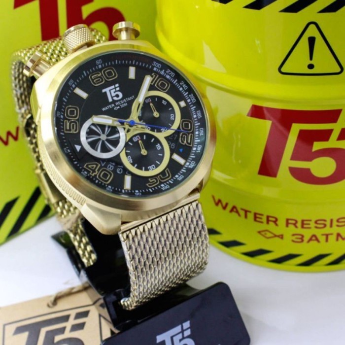 Jam tangan Pria T5 H3748  T5 H 3748 original bergaransi free box