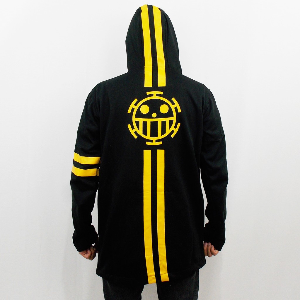 JUBAH ONE PIECE TRAFALGAR LAW - JAKET ONE PIECE TRAFALGAR LAW - JAKET LUFFY STRAW HAT PIRATES 01