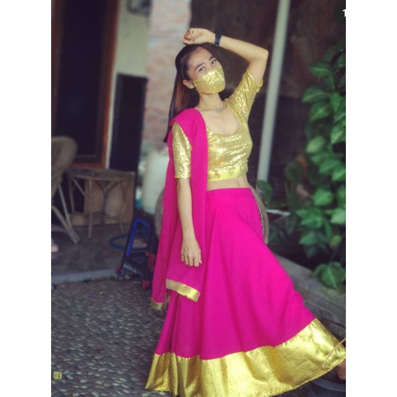 lehenga /baju india/sari india/ baju india dewasa