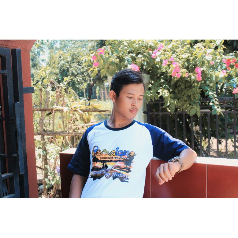 026 RAGLAN TEES Pemalang small city big history / Kaos Khas Pemalang / Pemalang Pusere jawa /icon pe