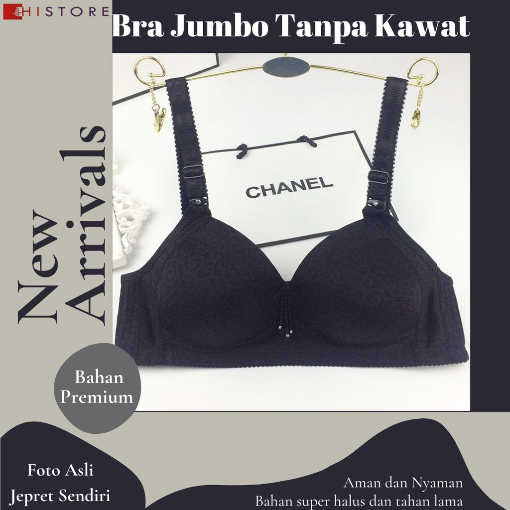 [HI]Bra BH JUMBO Cup C Fashion Wanita Bra wanita Premium BH Busa Tipis Tanpa Kawat Sangat Nyaman 333