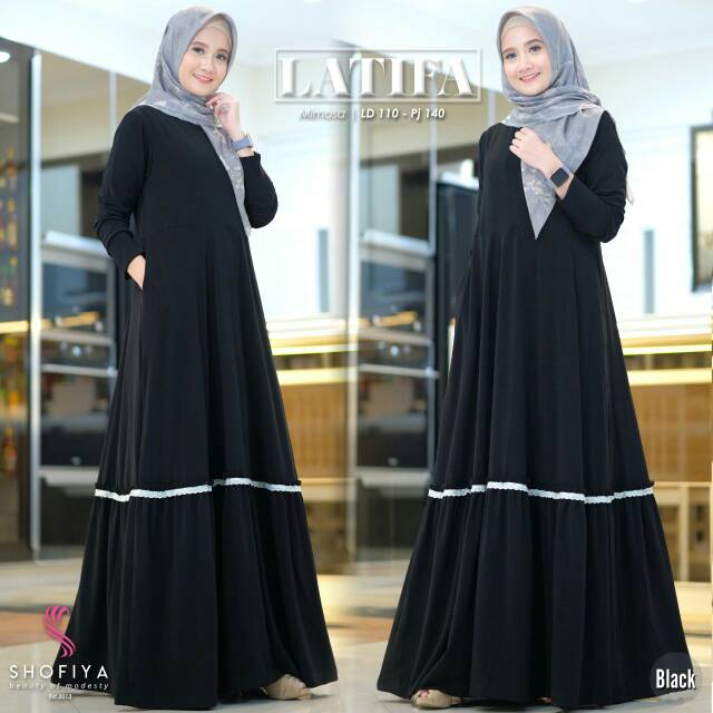 Latifa Dress ORI by Shofiya, Mimosa