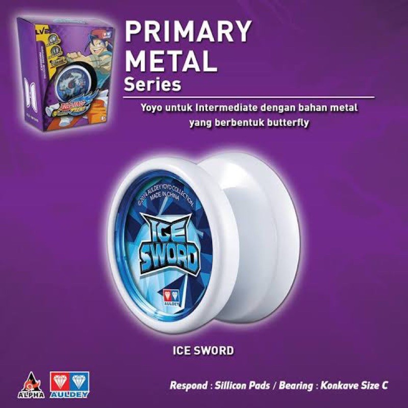 Blazing Teens Yoyo Ice Sword lv2 / Mainan Yoyo / Yoyo Audley / Mainan Anak - Mainan kekinian keren