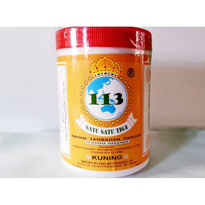 

Pewarna Makanan Kuning Jeruk/ Food Coloring Yellow 1000 gr