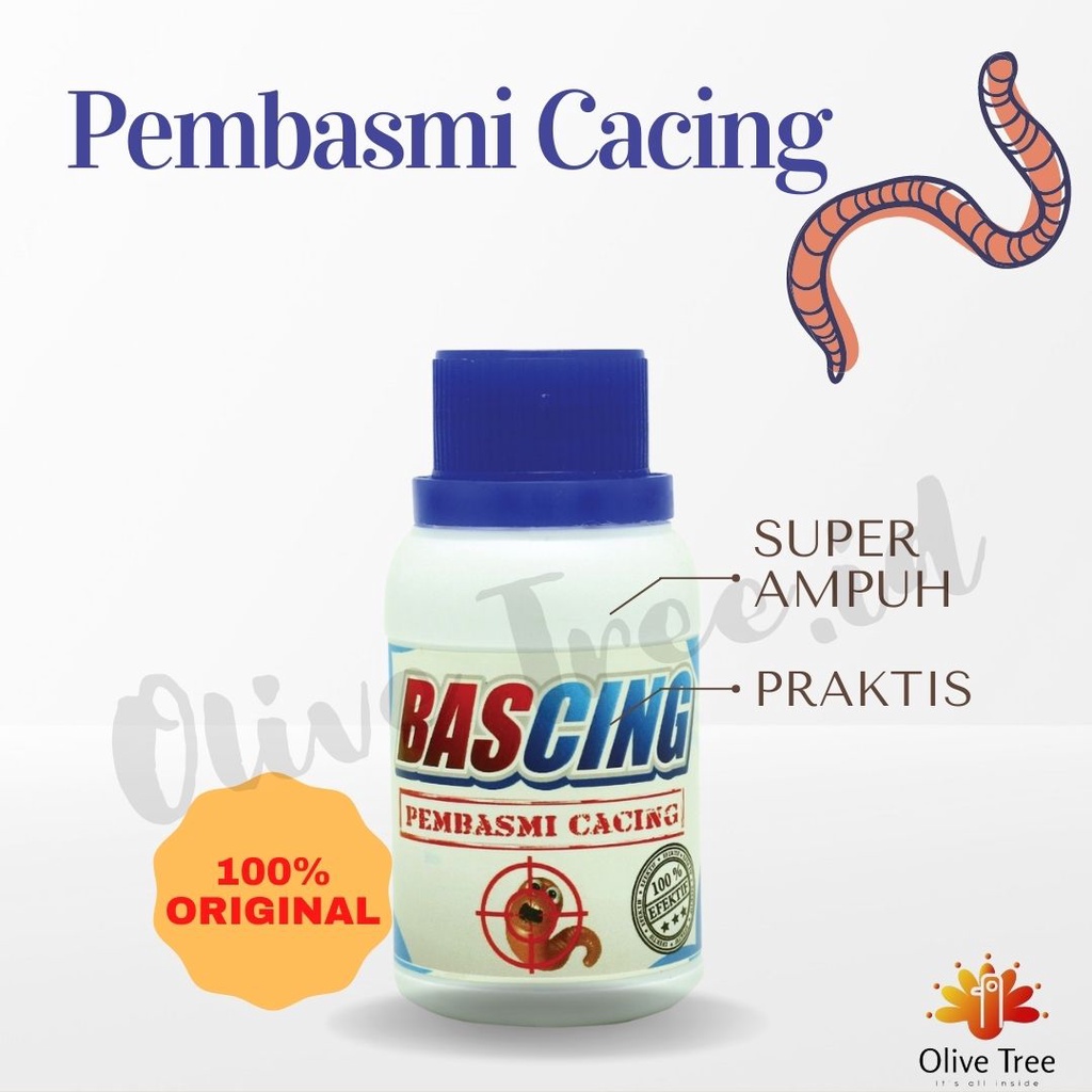 BASCING BOTOL Pembasmi Cacing lipan kelabang kecoa kaki seribu kalajengking Gun Killer Super Ampuh 100% Original