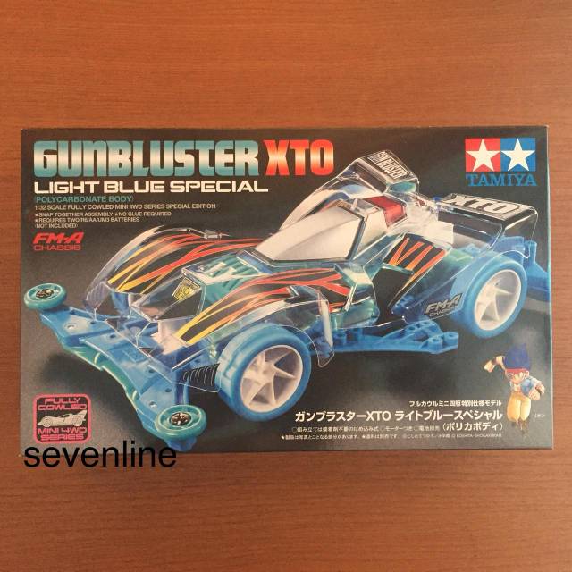 TAMIYA 95439- TAMIYA GUNBLUSTER XTO LIGHT BLUE SPECIAL (FMA CHASSIS)