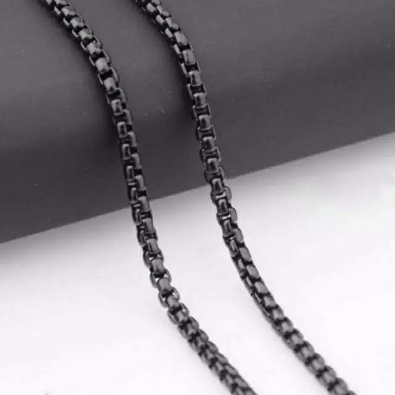 KALUNG TITANIUM HOLO WARNA HITAM KALUNG BAGUS BERKUALITAS