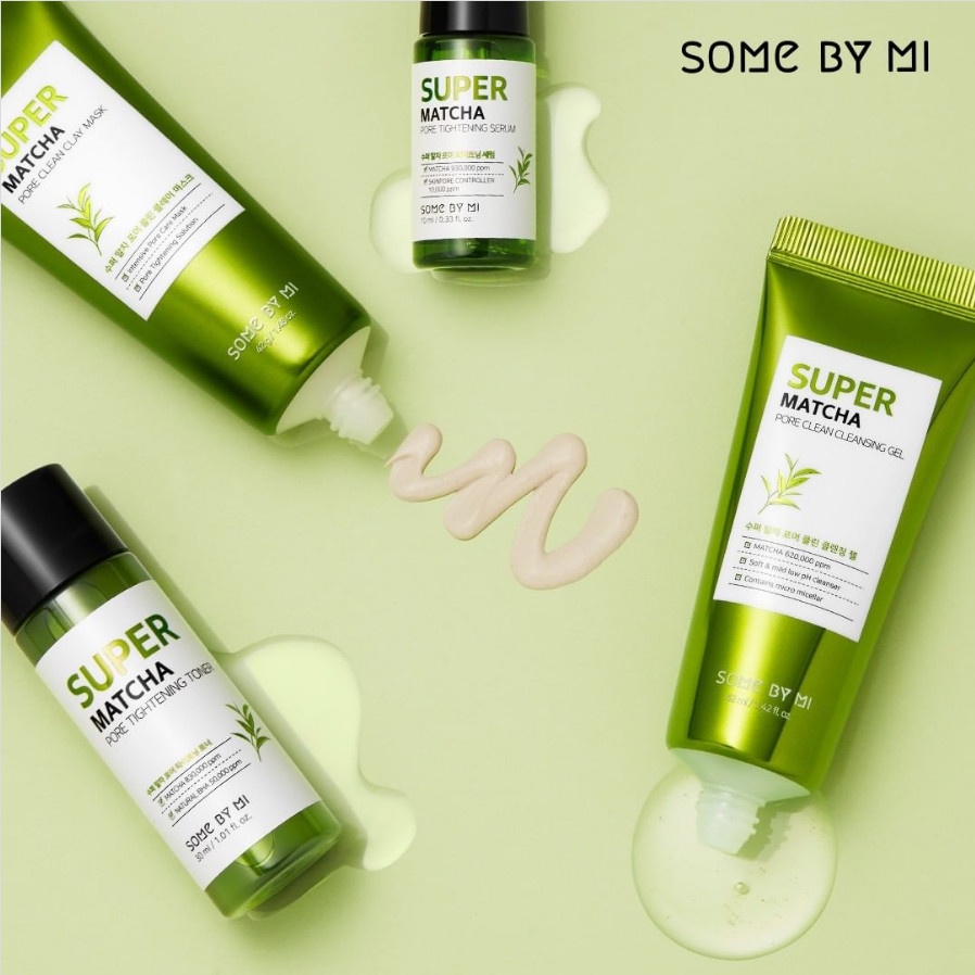 ★ BB ★  [BPOM] SOMEBYMI Super Matcha Pore Care Starter Kit - SOME BY MI