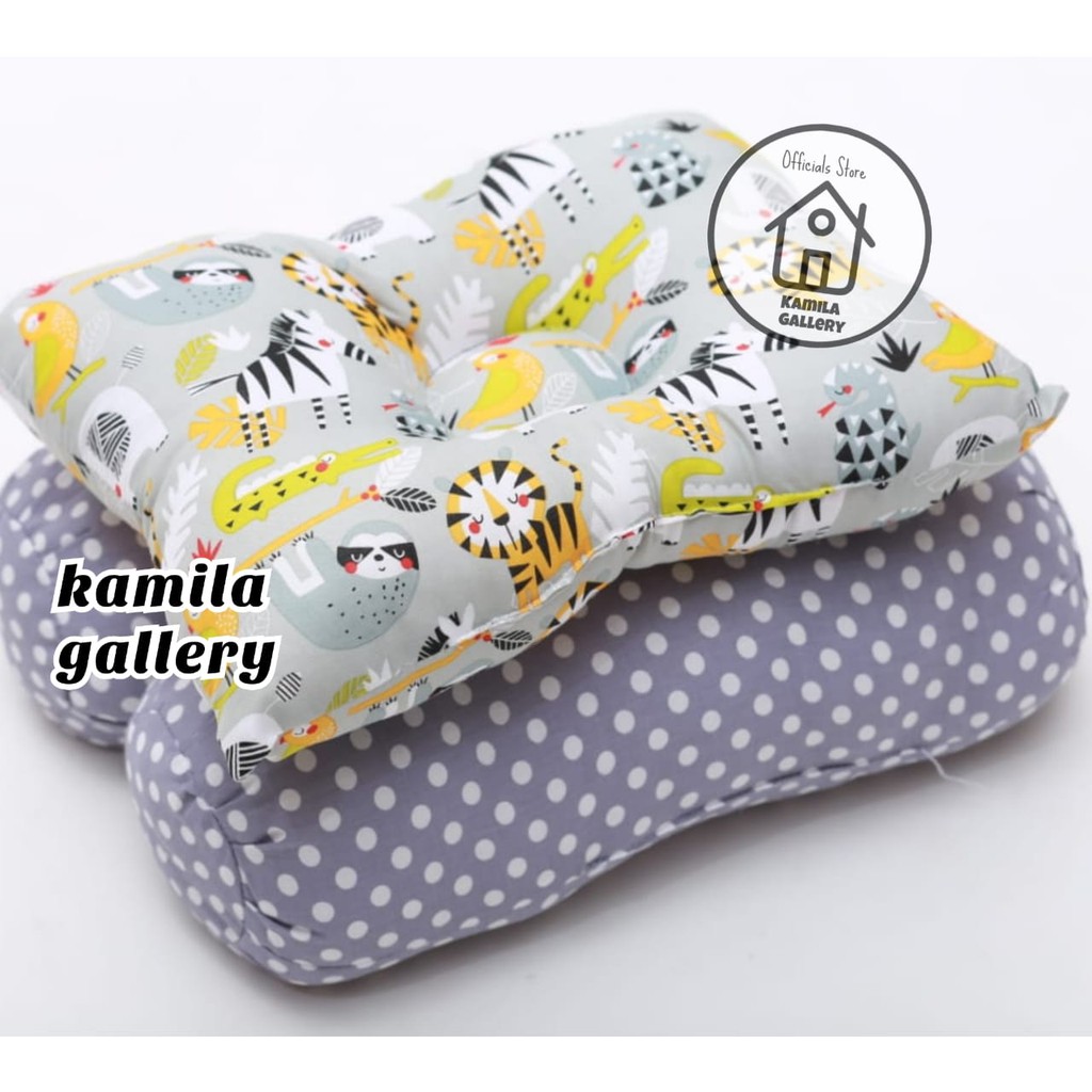 BANTAL GULING BAYI / PERLENGKAPAN BAYI KADO LAHIRAN BAYI (BANTAL PEYANG + 2 GULING) BABY