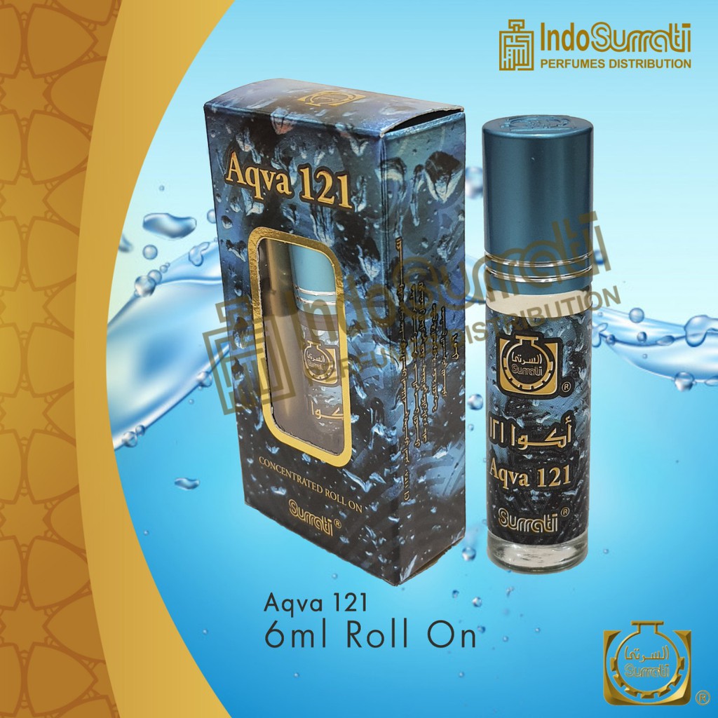 Parfum AQVA 121 6ml Roll On | Parfum Surrati | Surrati Perfumes | Bibit Minyak Wangi