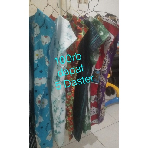 Daster murah 100rb dapat 5baju/daster