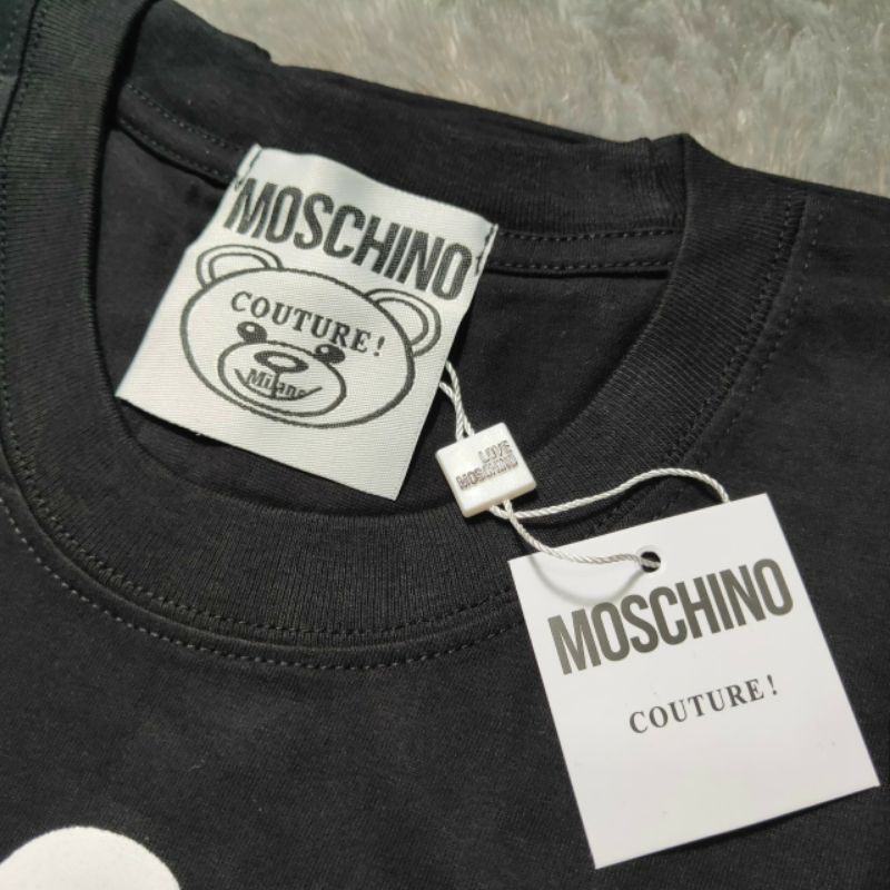 Kaos Tshirt Moschino 24 Mirror FullAcc Premium Quality