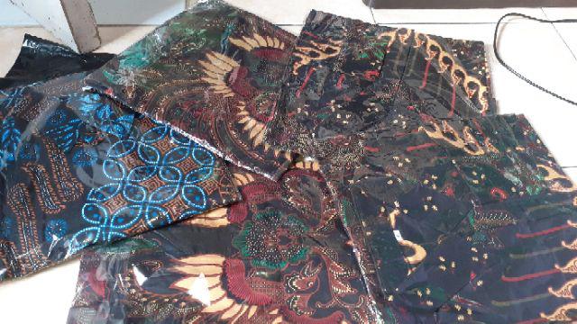 Terlaris Promo Awal Tahun Sale Batik Hrb026 Kenongo Hem Pendek