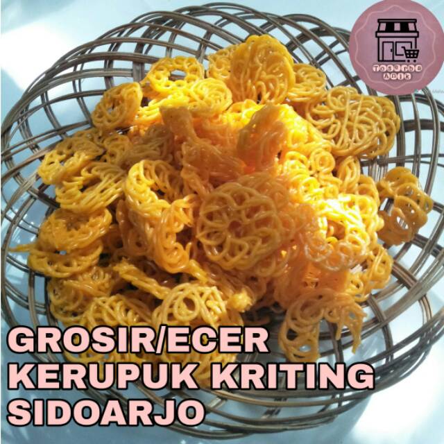 

Kerupuk keriting SIDOARJO