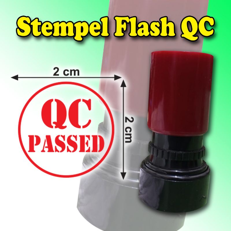 

STEMPEL WARNA QC PASSED. STEMPEL OTOMATIS. STAMP. SETEMPEL