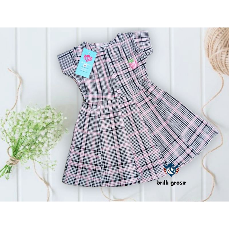 (Promo Paket Usaha Murah) Baju Atasan Dress anak Bayi Balita perempuan cewek umur usia 0 bulan sampa
