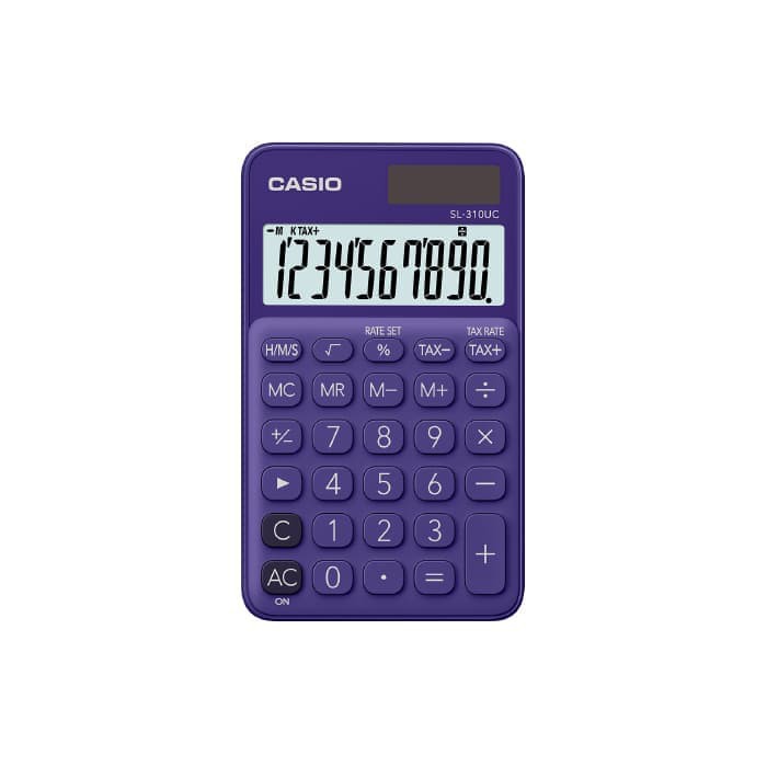 

CASIO Colorful Calculator SL-310UC-Purple